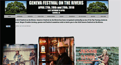 Desktop Screenshot of genevariverfestival.com